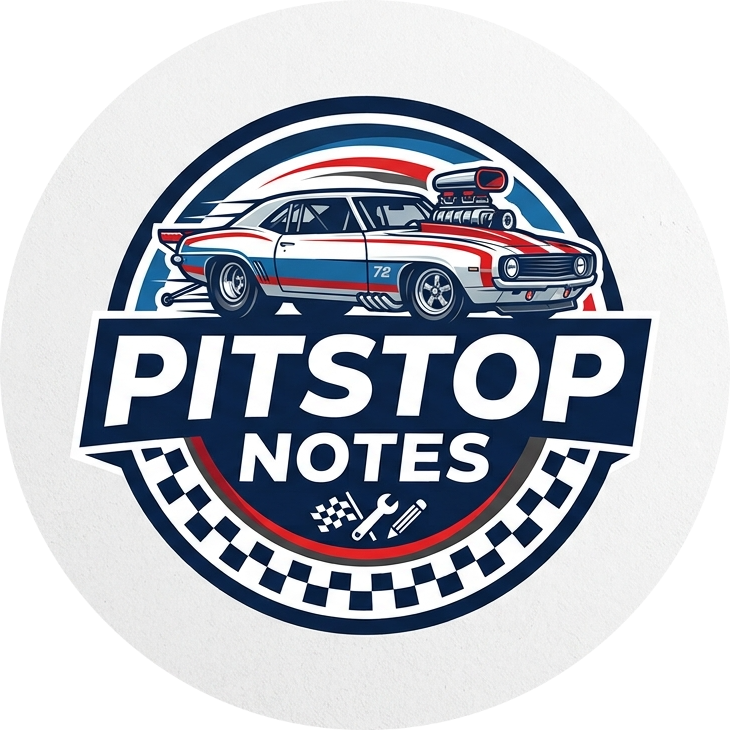 Pitstop Notes Badge